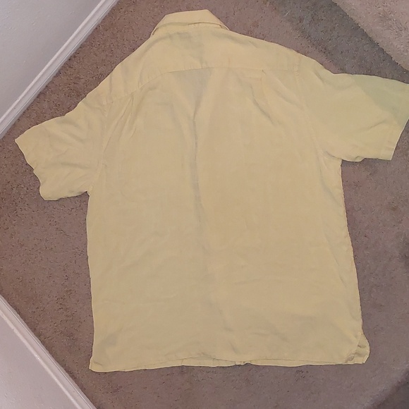 Men's Croft & Barrow Button Down Silk  Shirt Size XL - Picture 8 of 9